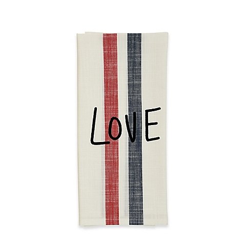 ED Ellen DeGeneres Love Kitchen Towel | 100% cotton
