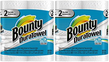 Bounty DuraTowel Paper Towels, King Roll - 4 pk