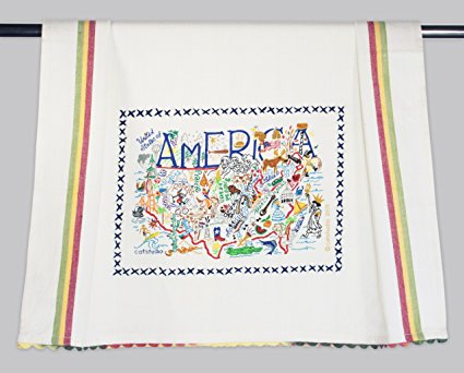 Catstudio America Dish Towel - Original Geography Collection Décor 114D(CS)