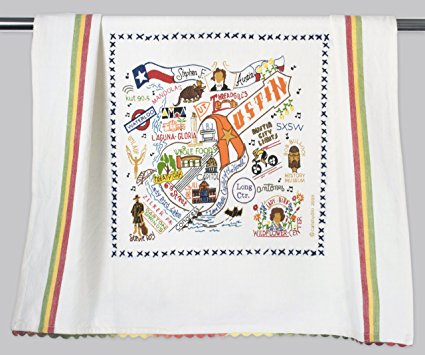 Catstudio Austin Dish Towel - Original Geography Collection DÃcor 089D(CS)
