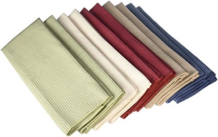 Eurow Microfiber Waffle Weave Kitchen Towels (10-pack)