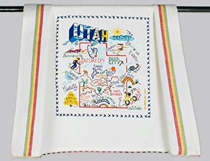 Catstudio Utah Dish Towel - Original Geography Collection Décor 056UT-CS