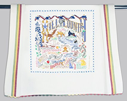 Catstudio Hill Country Dish Towel - Original Geography Collection Décor 119D(CS)