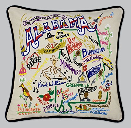 Catstudio Alabama Pillow - Original Geography Collection Home Décor 001(CS)