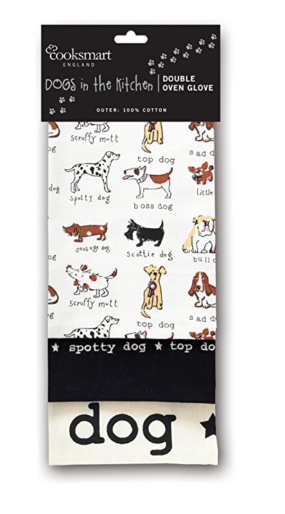 Cooksmart Dogs Premium Tea Towels, 3 Pack