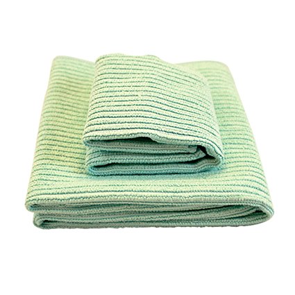 Norwex Antibacterial Microfiber Kitchen Towel & Cloth Set (Sea Mist)