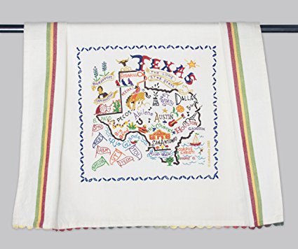 Catstudio Texas Dish Towel - Original Geography Collection Décor 054D(CS)